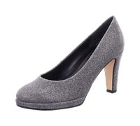 Gabor Plateau Pumps für Damen, silber, Größe 40 ½ EU / 7 UK