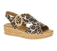 Gabor Plateau Sandale braun Luchs 84.556.32 - Größe 38.5