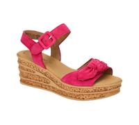 Gabor Damen Sandaletten, Frauen Sandalen,Best Fitting,Sommersandalen,bequem,flach,Sommerschuhe,Freizeitschuhe,offene Schuhe,pink,40.5 EU / 7 UK