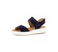 Gabor Plateau Sandalen 43.601.16 bluette FS 2020 für Damen, blau, Größe 44 EU