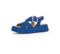 Gabor Plateau Sandalen für Damen, blau, Größe 42 EU / 8 UK