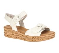 Gabor Plateau Sandalen weiß Nappa 84.553.20 - Größe 35.5