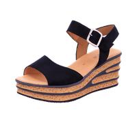 Gabor Plateau Sandaletten für Damen, blau, Größe 38 ½ EU / 5,5 UK