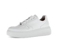 Gabor Plateau Schuhe weiß white Sneakers 66.485.50 für Damen, weiß, Größe 35 ½ EU / 3 UK