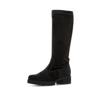 Gabor - Plateau Stiefel Lederimitat schwarz schwarz, 38 EU | 5 UK