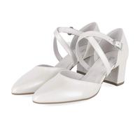 Gabor Damen Klassische Pumps, Frauen Pumps,trage-Komfort,Tritt-fest,Wasser-dicht,Rose,gemuetlich,weiblich,stilvoll,heiss,Off-White,39 EU / 6 UK
