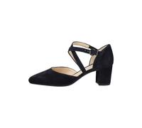 Pumps GABOR "Gabor Pumps Leder", Damen, Gr. 40,5, dunkelblau, Leder, Schuhe Pumps (84548826-40,5) dunkelblau