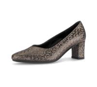 Gabor Pumps taupe braun Effekt Leder 3004 für Damen, braun, Größe 40 EU / 6,5 UK