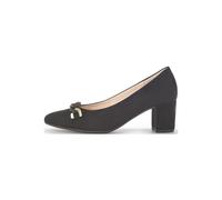 Gabor Pumps Veloursleder Schwarz - 38