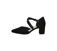 Gabor Pumps Veloursleder – Damen, Schwarz, Größe 38,5