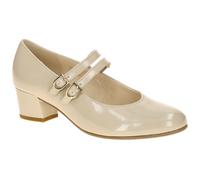 Gabor Riemchen Pumps beige Lack 82.212.97 - Größe 38.5