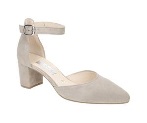 Gabor Riemchen Pumps grau visone 81.340.12 - Größe 40.5