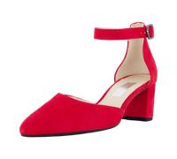 Gabor Riemchen Pumps rot fire Samt 61.340.15 für Damen, rot, Größe 42 EU / 8 UK
