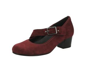 Gabor Riemchenpumps für Damen, rot, Größe 38 ½ EU / 5,5 UK
