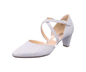 Gabor Riemchenpumps für Damen, weiß, Größe 43 EU / 9 UK