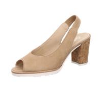 Gabor Riemchensandaletten für Damen, beige, Größe 37 ½ EU / 4,5 UK