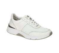 Gabor Damen Low-Top Sneaker, Frauen Halbschuhe,schnürschuhe,schnürer,straßenschuhe,Strassenschuhe,Sportschuhe,Weiss,41 EU / 7.5 UK