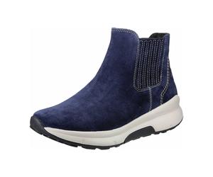 Gabor rollingsoft 36.801.36 marine (Mel.) Schnürstiefeletten HW 19/20 für Damen, blau, Größe 38 ½ EU / 5,5 UK