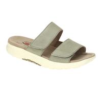 Gabor RollingSoft Pantolette grau-grün schilf 66.811.11 - Größe 38.5