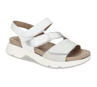 Gabor ROLLINGSOFT 66.882.51 silber - Sandalette für Damen - Größe 42.5
