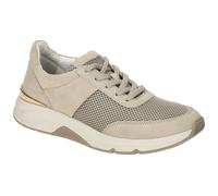 Gabor comfort Bequeme Schnürschuhe für Damen, beige, Gr. 42 ½ EU / 8,5 UK