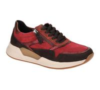 Gabor Damen Low-Top Sneaker, Frauen Sneaker,Stil,trendy,hochwertig,Wellness,schick,verspielt,Leder-Ware,chic,Lady,dkopera/Bordo k.,38.5 EU / 5.5 UK
