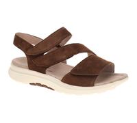 Riemchensandale GABOR "Riemchensandale", Damen, Gr. 38,5, braun, Schuhe Riemchensandale (27112836-38,5) braun