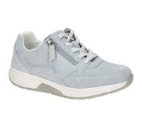 Gabor RollingSoft Schuhe blau sky Velour 86.878.26 - Größe 44