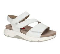 Plateausandaletten GABOR "Plateau Sandale", Damen, Gr. 37, weiß, Schuhe (93974706-37) weiß