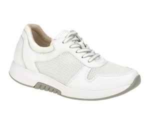 Gabor ROLLINGSOFT 86.946.50 weiß - bequeme Halbschuhe für Damen - Größe 35.5