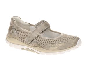 Gabor ROLLINGSOFT 86.961.95 grau - Mary-Jane Ballerina - Größe 38