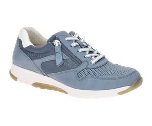 Gabor ROLLINGSOFT 86.978.26 hell-blau - sportliche Halbschuhe für Damen - Größe 35.5