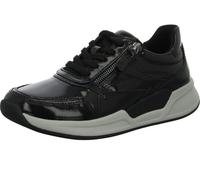 Gabor Damen Sneaker RollingSoft 76.957.97 Lack Schwarz Größe 38 / 5 UK