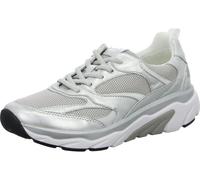 Gabor Sneaker 66.936 Damen Silber/Weiß Schnürer Größe 40 (6,5 UK)