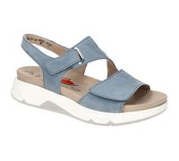 Gabor RollingSoft Sandale blau heaven Nubuck 46.885.26 - Größe 38.5