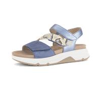 Gabor RollingSoft Sandale blau kombi 86.882.26 für Damen, blau, Größe 40 ½ EU / 7 UK
