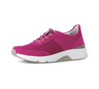 Gabor Low-Top Damen Sneaker 66.897 - Damen Schuhe mit Herausnehmbares Wechselfußbett für Einlagen - Frauen Halbschuhe - Pink 28