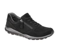Gabor RollingSoft Schuhe schwarz Nubuck 06.968.47 - Größe 39