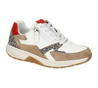 Gabor RollingSoft Schuhe weiß braun Leo 86.878.68 - Größe 39