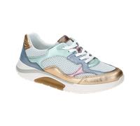 Gabor RollingSoft Schuhe weiß kombi Glitzer Metallic 66.926.61 - Größe 39