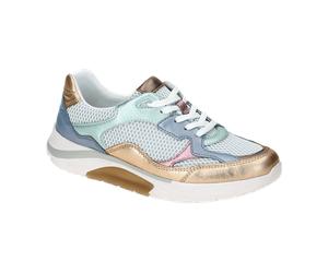 Gabor RollingSoft Schuhe weiß kombi Glitzer Metallic 66.926.61 für Damen, bunt, Größe 42 EU / 8 UK