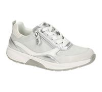 Gabor RollingSoft Schuhe weiß silber 86.877.62 - Größe 36