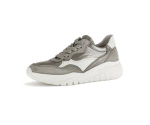 Gabor Samtch./City/Nappa für Damen, silber, Größe 41 EU / 7,5 UK