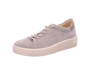 Gabor Samtchevr./Metallic für Damen, grau, Größe 42 EU / 8 UK
