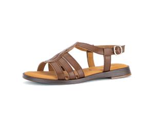 Gabor Sandale braun cognac Nappa unendlich 85.500.28 für Damen, braun, Größe 36 EU / 3,5 UK