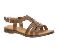 Gabor 85.500.28 braun - Riemchen Sandale für Damen - Größe 40