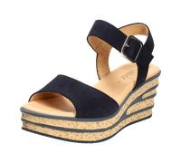 Gabor 44.651.16 dunkel-blau - Riemchen Sandale für Damen - Größe 40