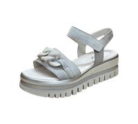 Gabor Shoes Plateau Sandale - Hellgrau Leder : Normal : 38