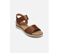 Gabor Damen Plateausandalen, Frauen Sandalen,Moderate Mehrweite (G),Camel (53),42.5 EU / 8.5 UK