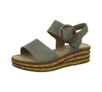 Gabor Sandalen aus Leder für Damen, grün, Größe 38 ½ EU / 5,5 UK